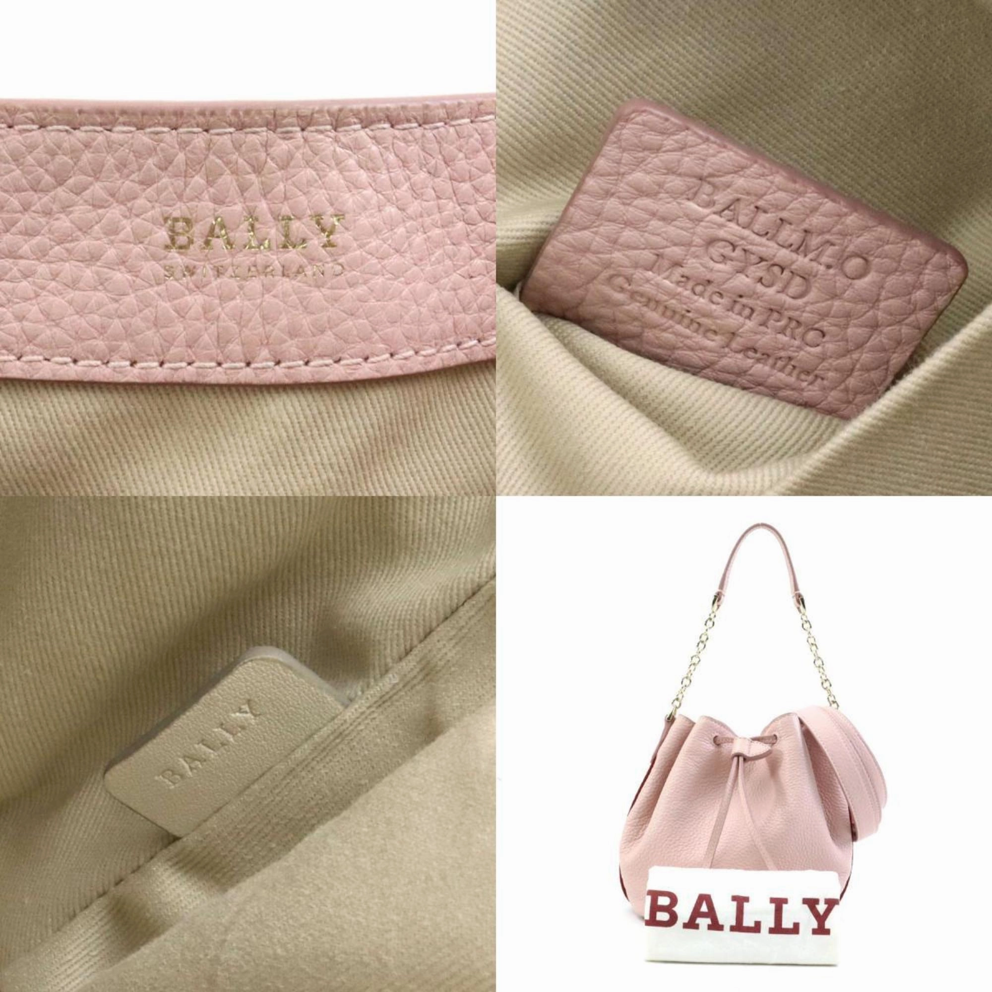 Bally  Leather Handbag Shoulder Bag (Pre-Owned)