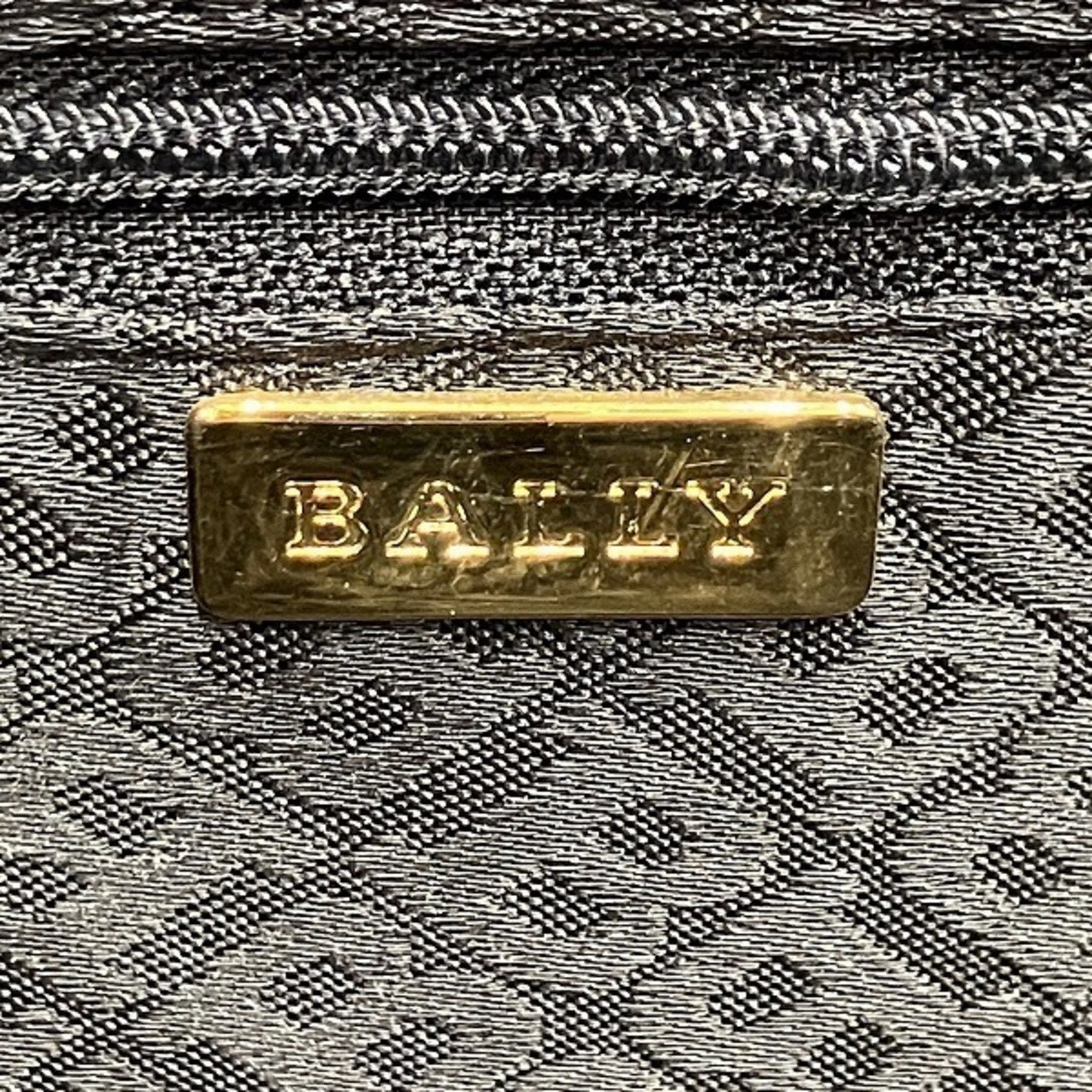 Bally  Leather Shoulder Bag Tote Bag (Pre-Owned)
