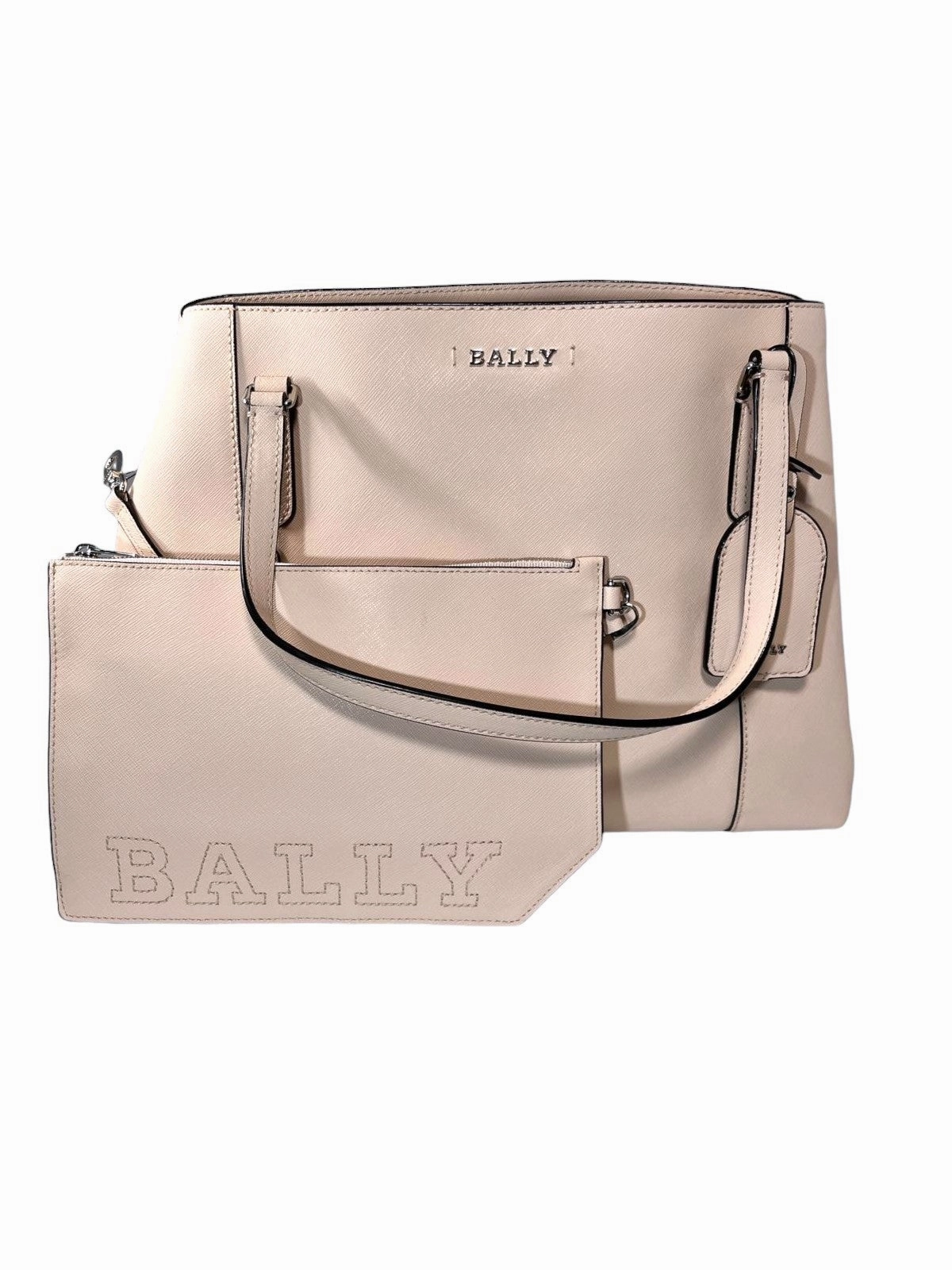 Bally Seraphine 6224466 Blush Leather Shoulder/Tote bag