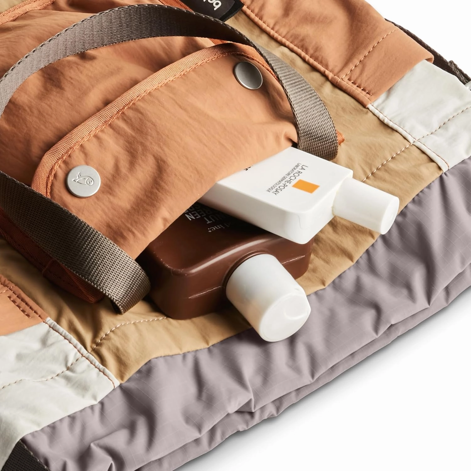 Bellroy Cinch Bucket Bag (compact 9 liter lightweight crossbody bag with external organization, internal zip pocket, adjustable shoulder strap, and adapts to be carried three ways) - SandDune