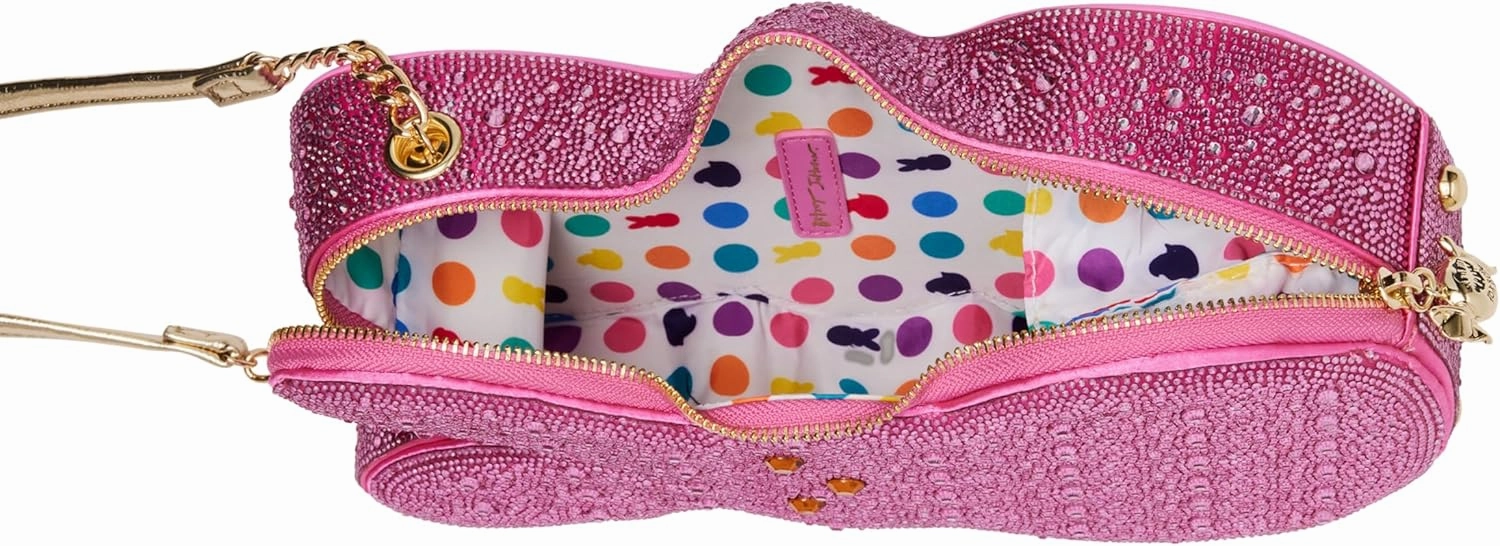 Betsey Johnson Peeps X Rhinestone Bunny Crossbody