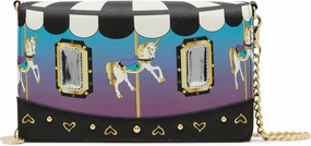 Betsey Johnson Spin Me Wallet Crossbody, Multi