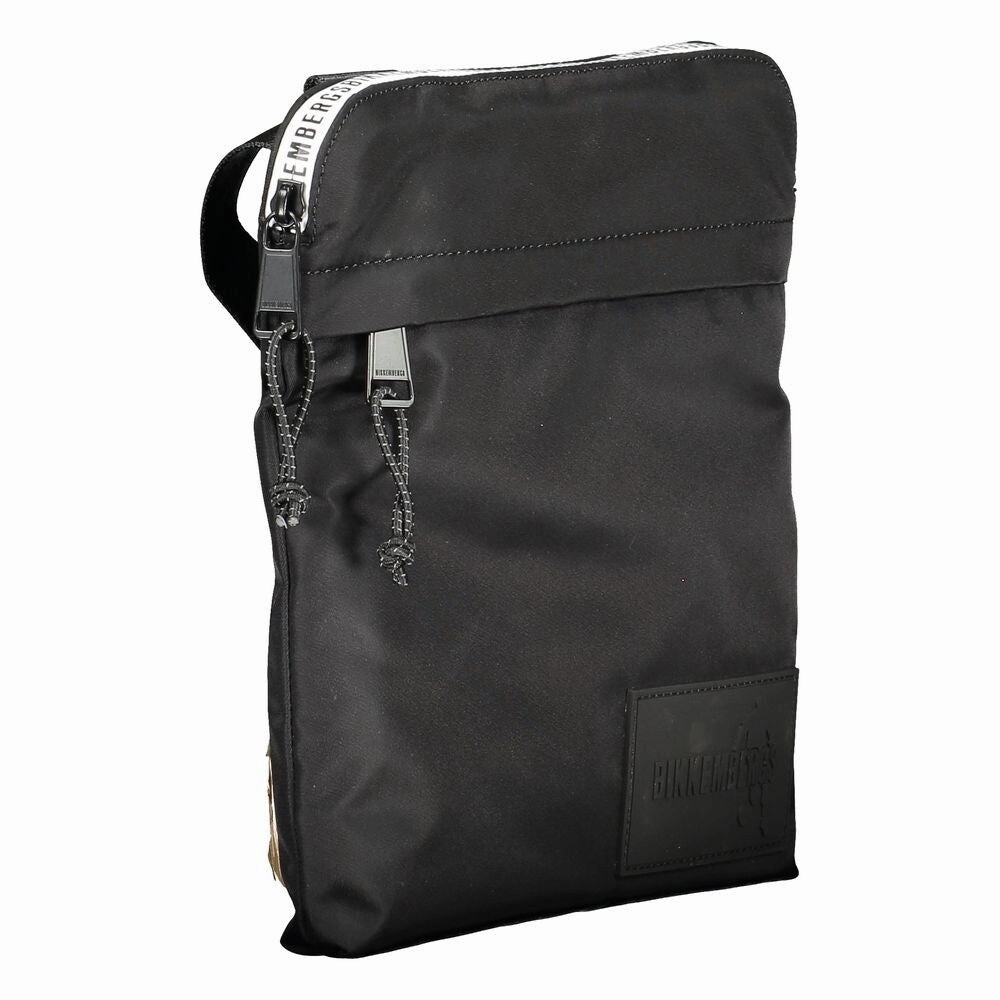 Bikkembergs Black Nylon Shoulder Men's Bag
