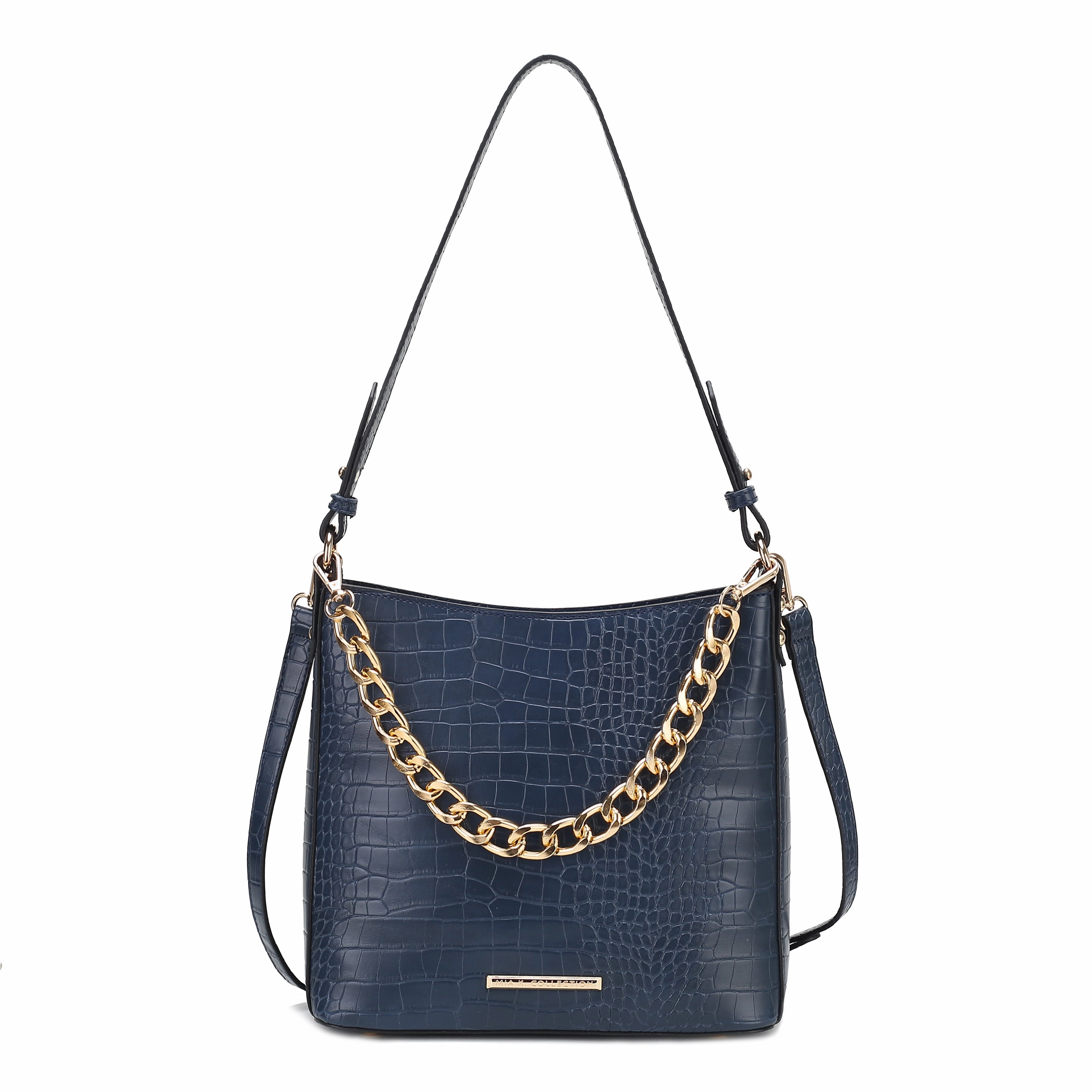 Bizzy Embossed Shoulder Bag