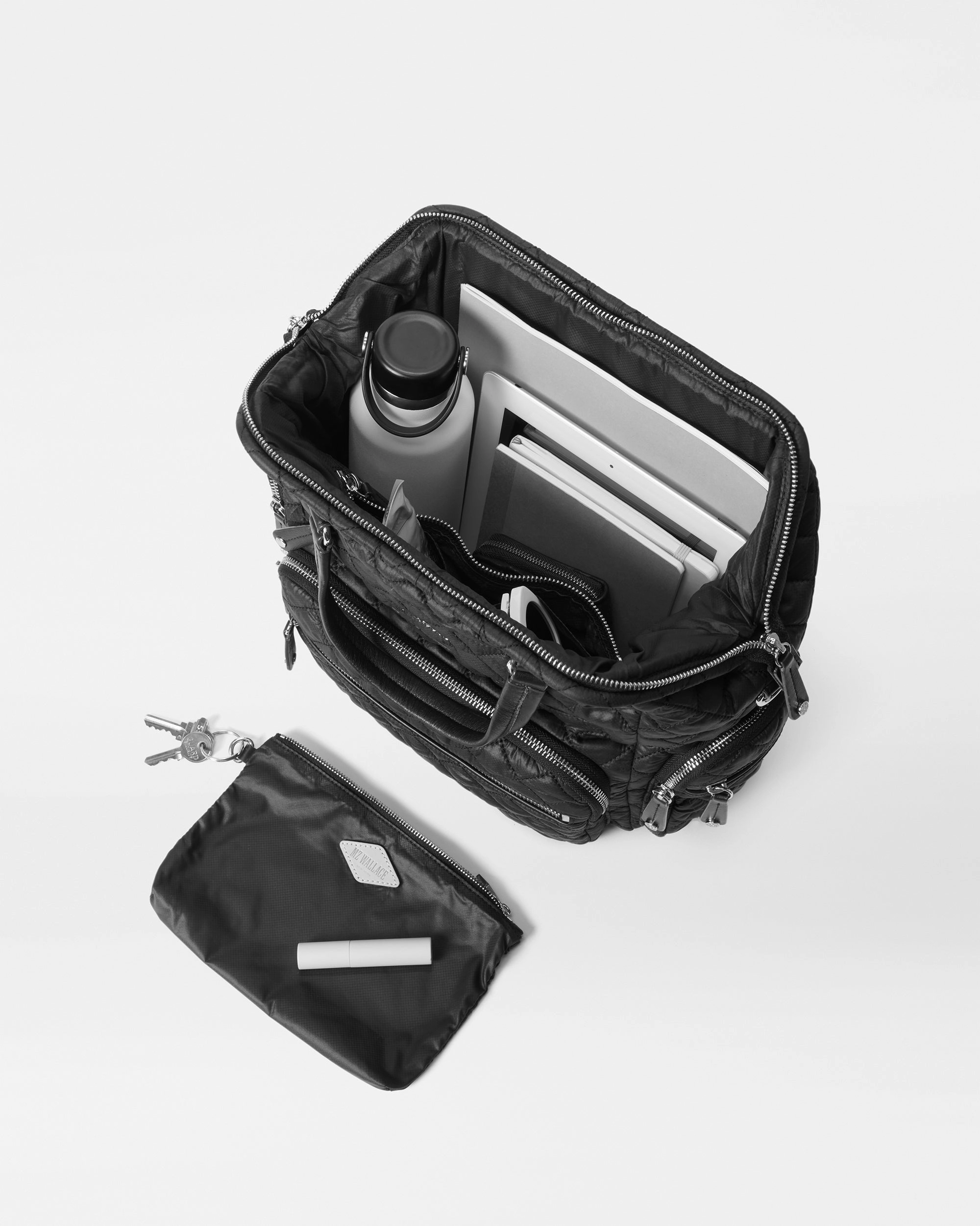 Black Crosby Frame Backpack II