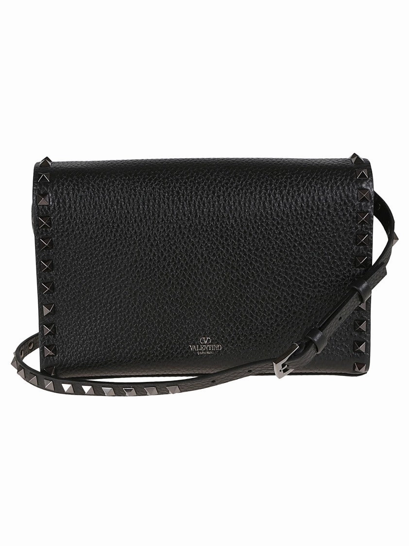 Black Grained Calfskin Small Bag