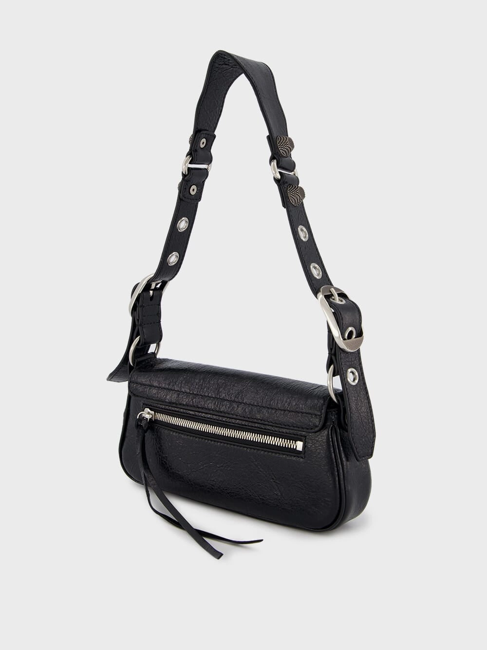 Black Le Cagole XS Sling Bag