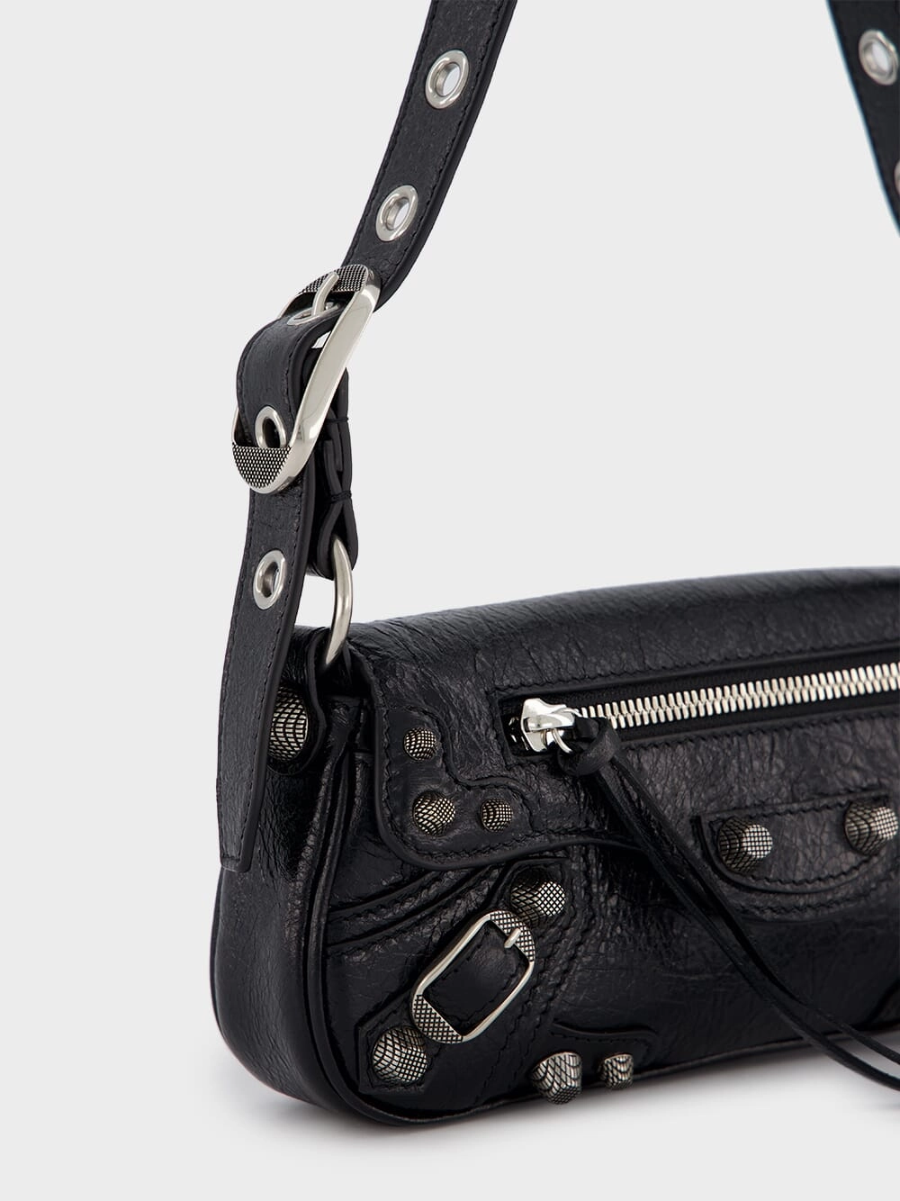 Black Le Cagole XS Sling Bag