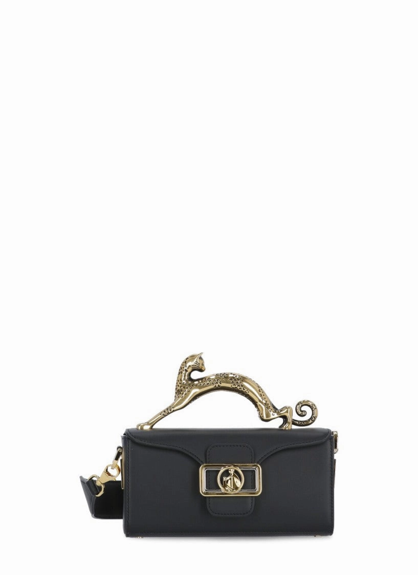 Black Pencil Cat Nano Hand Bag