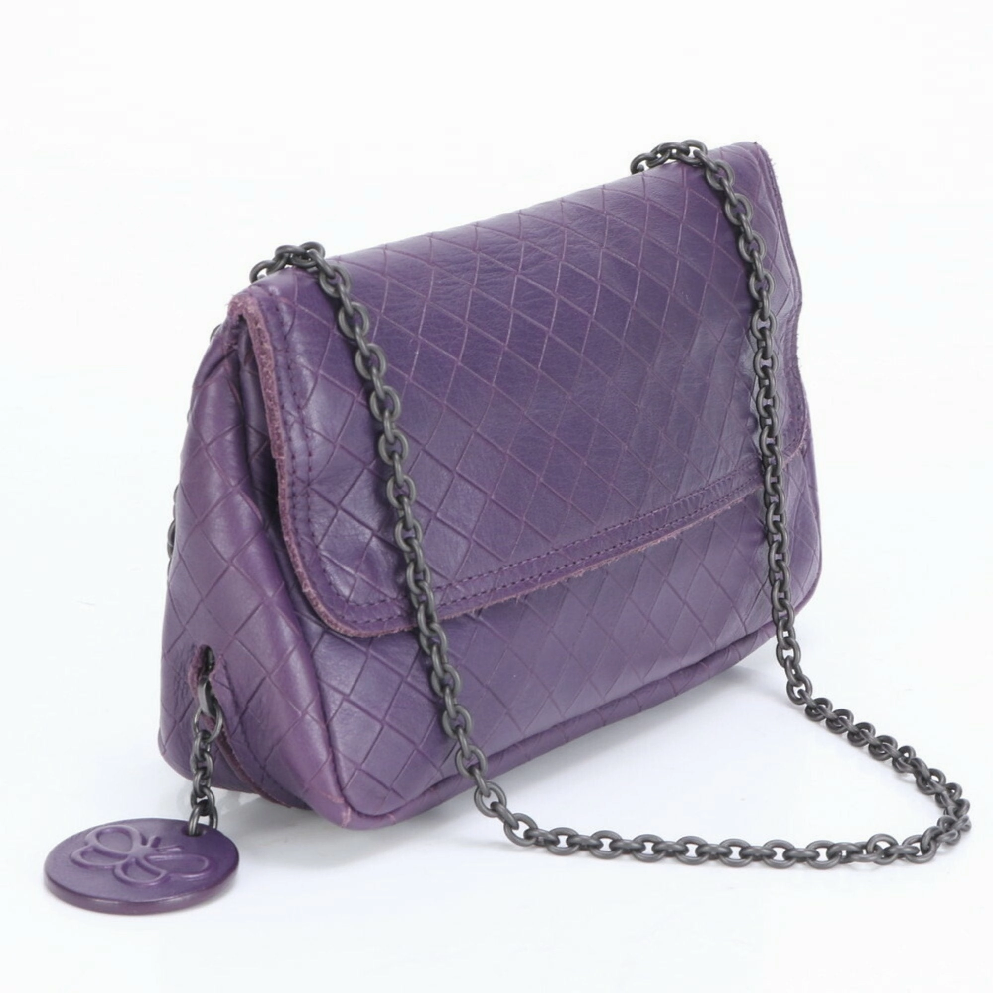 Bottega Veneta Intrecciato Leather Shoulder Bag (Pre-Owned)