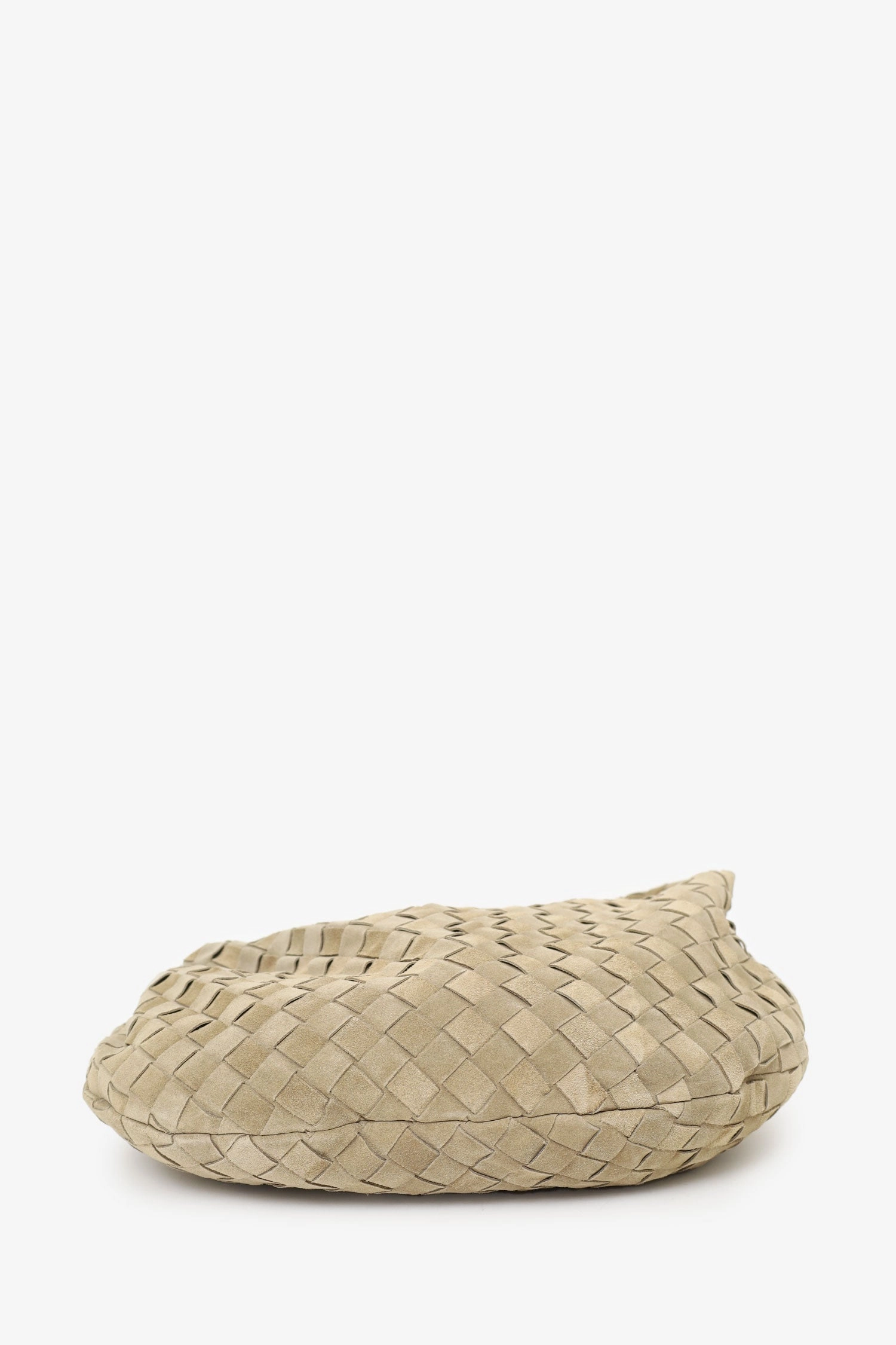 Bottega Veneta Khaki Beige Suede Teen Jodie