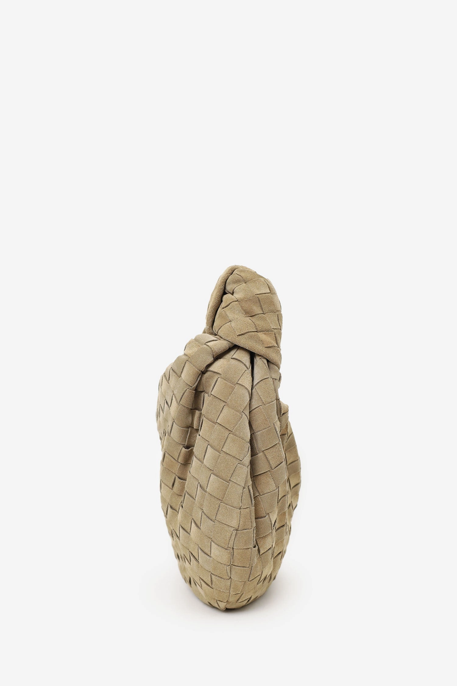 Bottega Veneta Khaki Beige Suede Teen Jodie