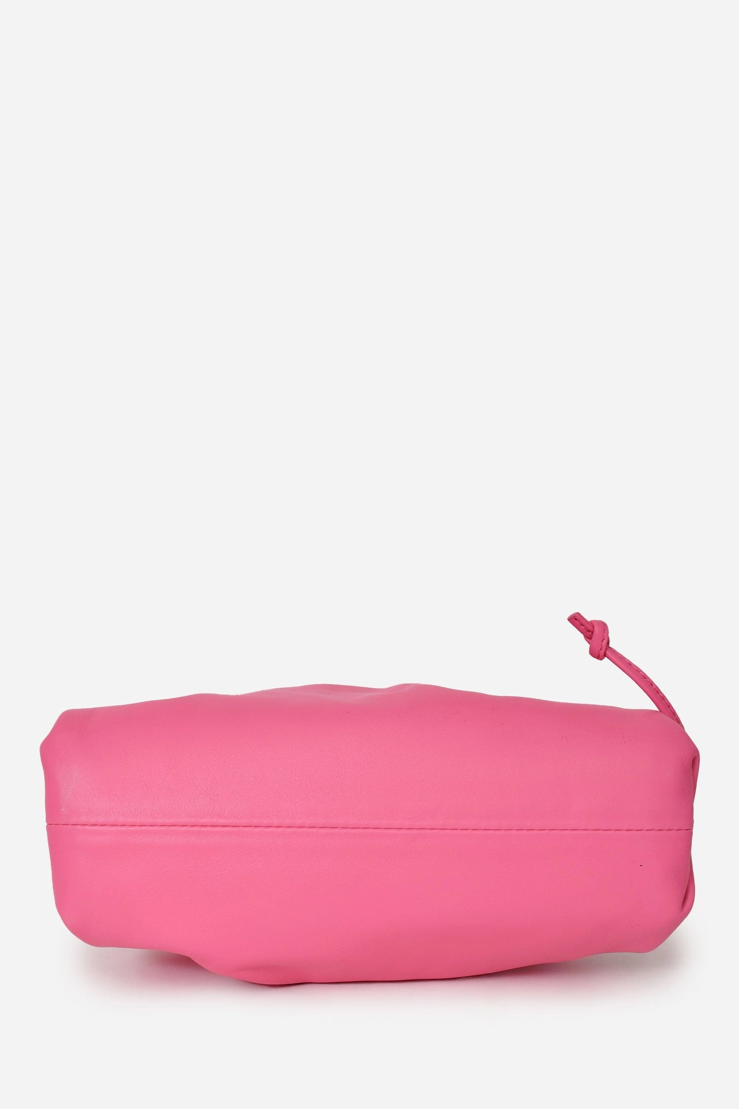 Bottega Veneta Pink Leather Mini Pouch Crossbody