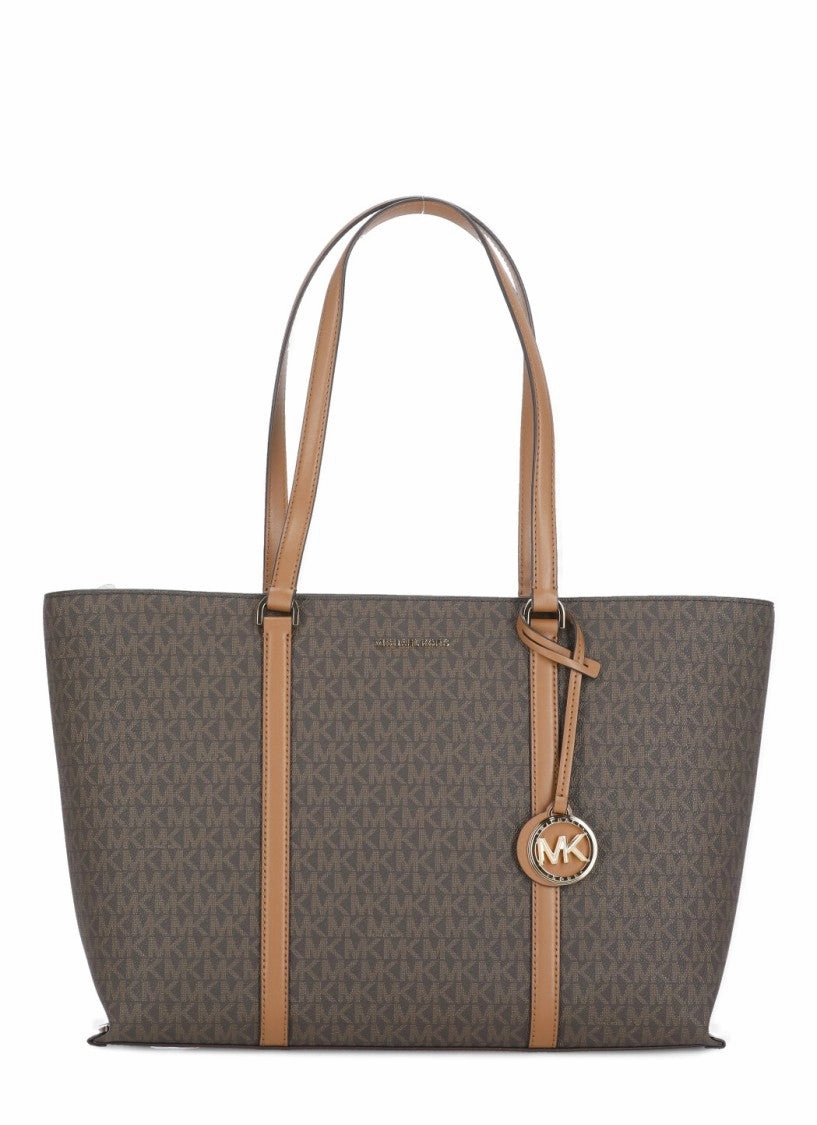 Brown Temple Shopping Bag