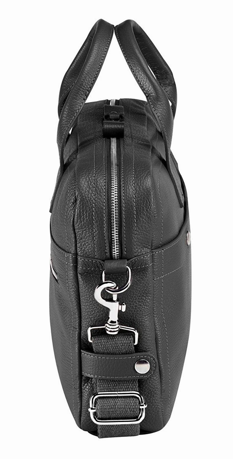 Bugatti Brisbane Italian Leather Small Business Bag