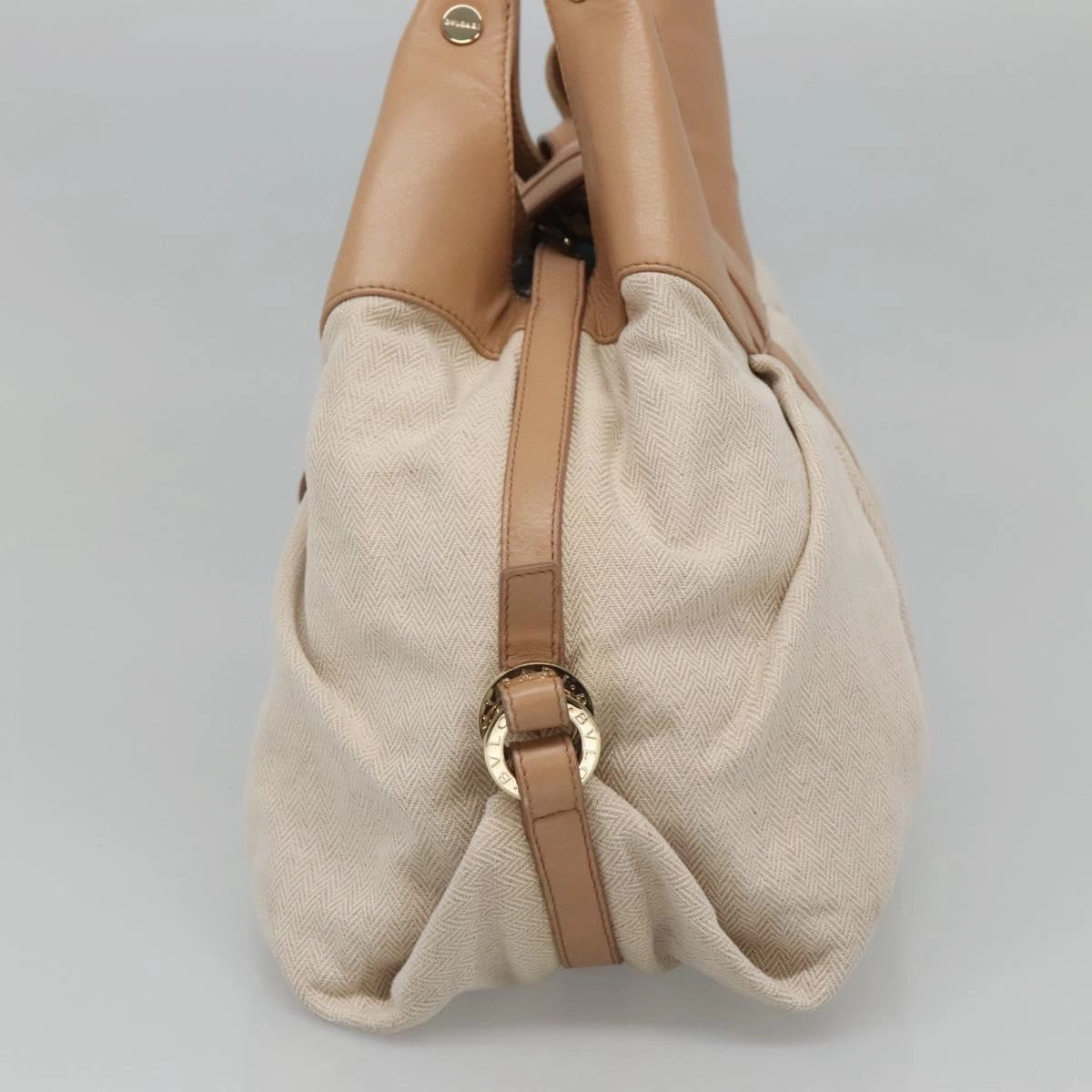 Bulgari Chandra Canvas Tote Bag (Pre-Owned)