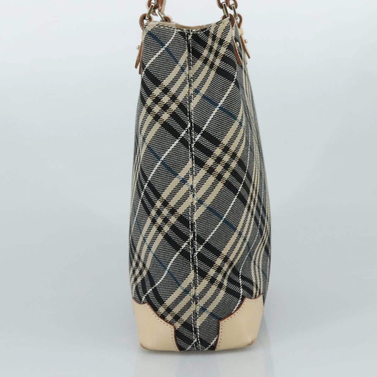 Burberry blue Label Canvas Tote Bag (Pre-Owned)