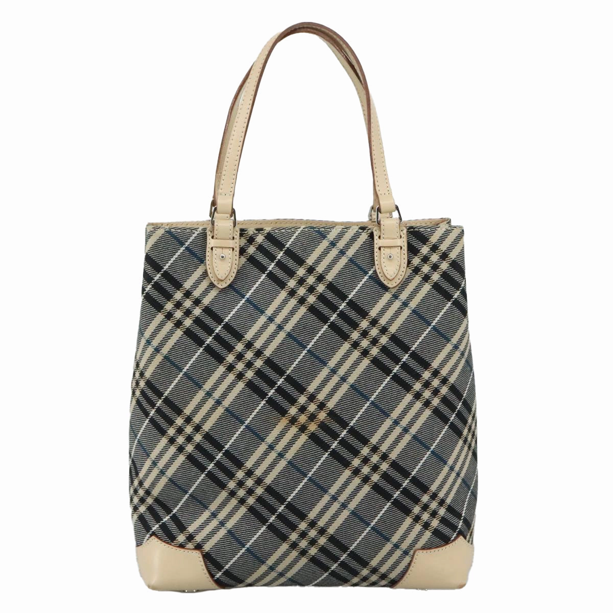 Burberry blue Label Canvas Tote Bag (Pre-Owned)