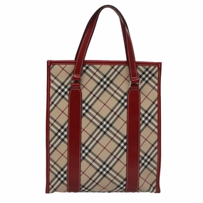 Burberry blue Label  Canvas Tote Bag (Pre-Owned)