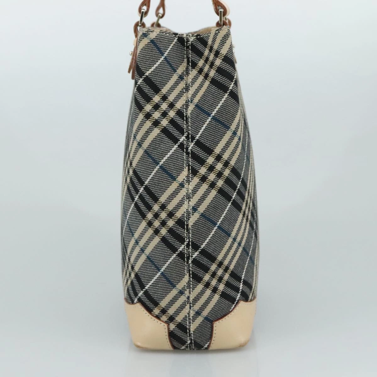 Burberry blue Label Canvas Tote Bag (Pre-Owned)