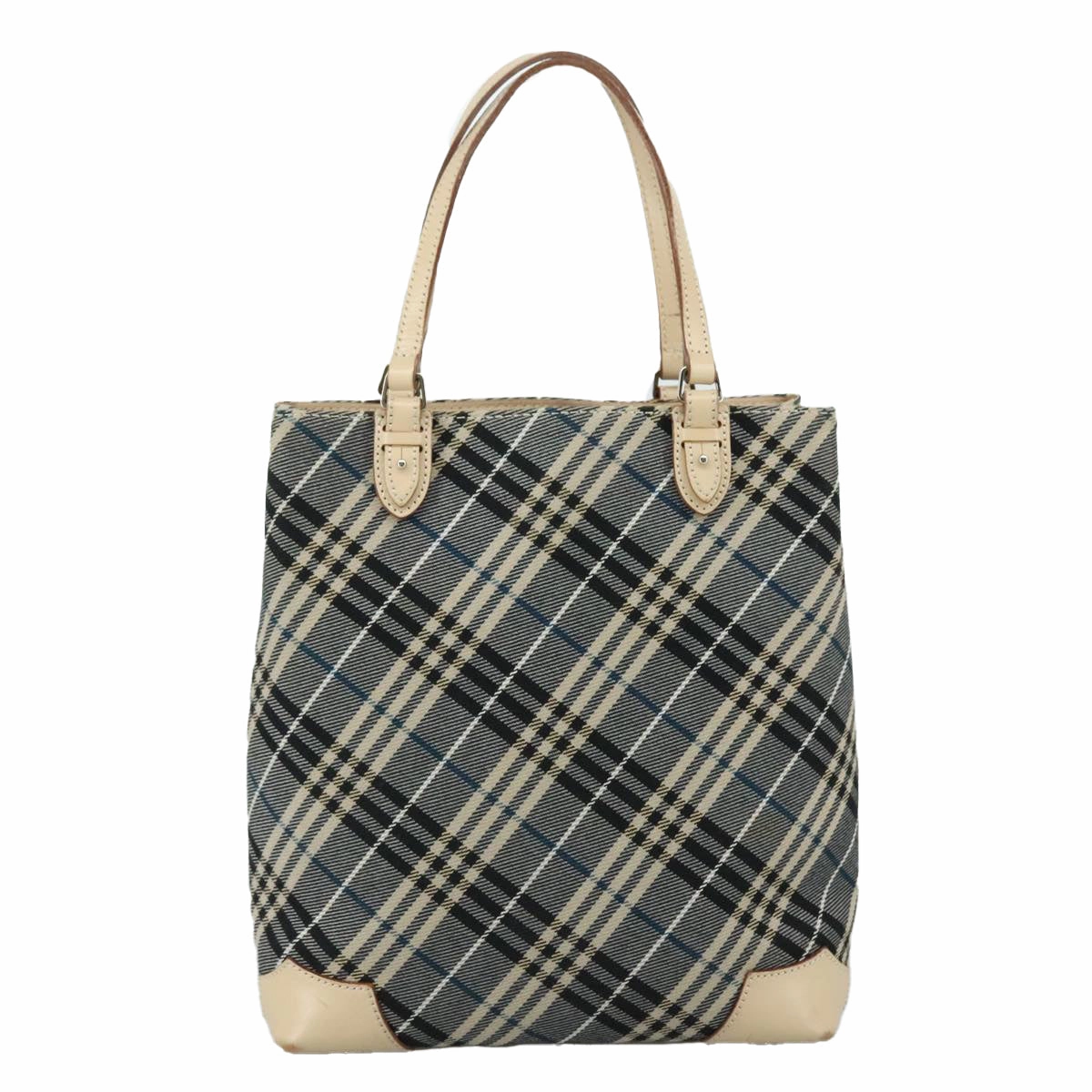 Burberry blue Label Canvas Tote Bag (Pre-Owned)