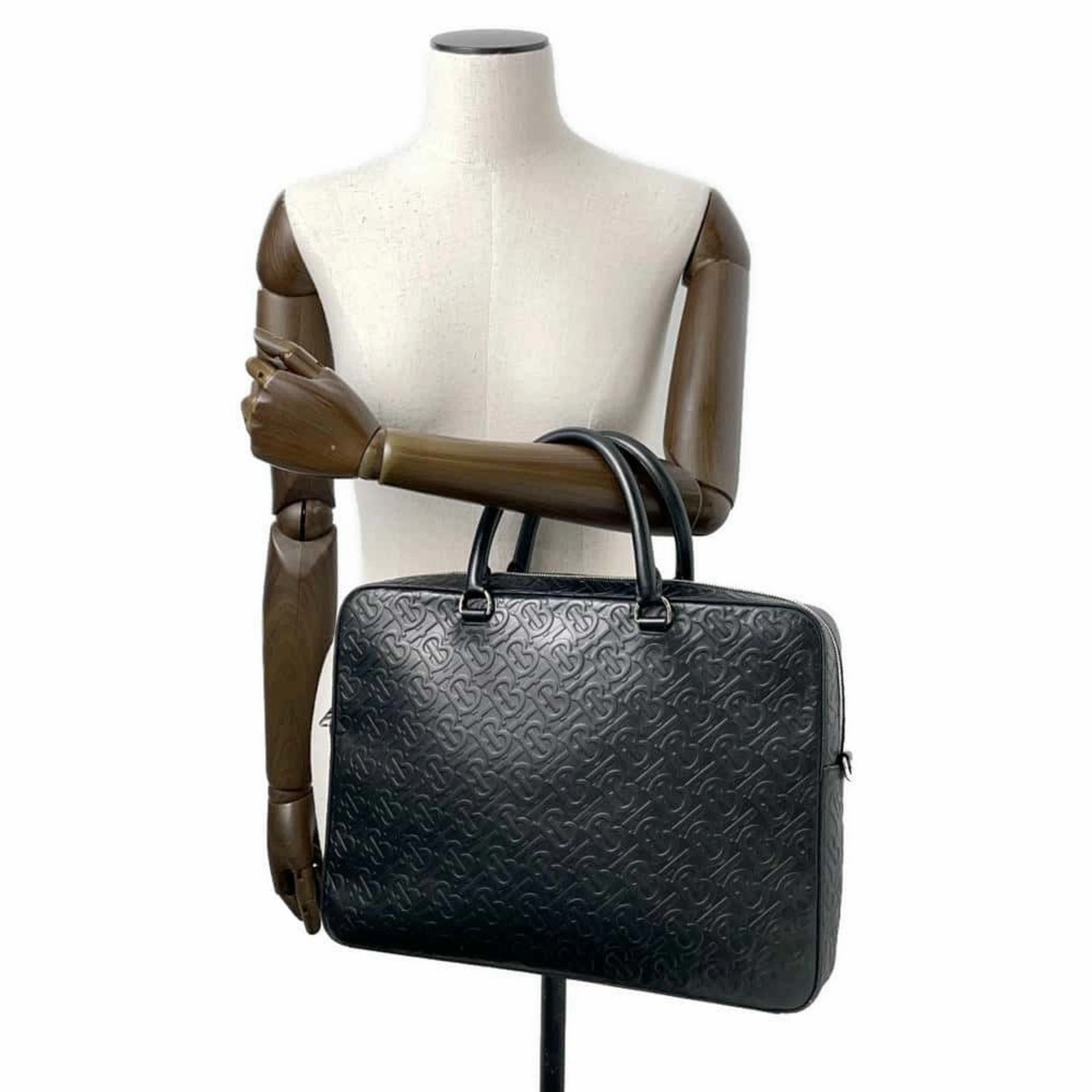 Burberry Leather Shoulder Bag (Pre-Owned)