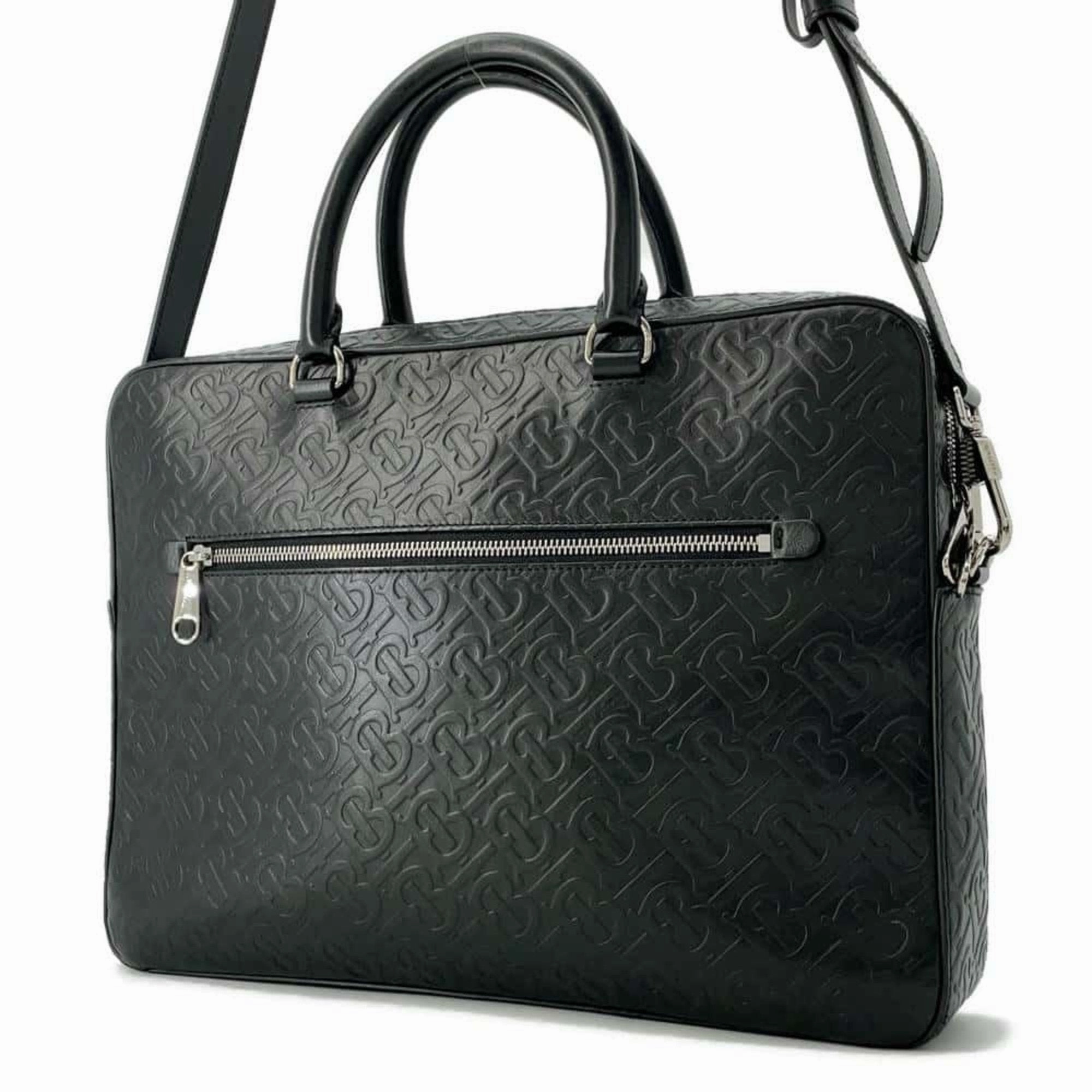 Burberry Leather Shoulder Bag (Pre-Owned)