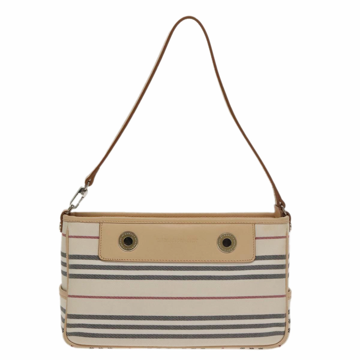 Burberry Nova Check  Canvas Shoulder Bag (Pre-Owned)