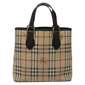 Burberry Nova Check Canvas Tote Bag (Pre-Owned)
