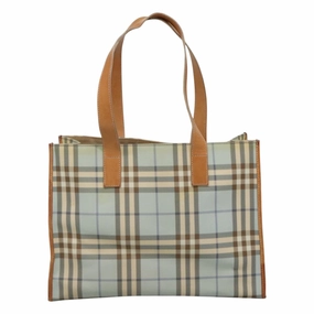 Burberry Nova Check Canvas Tote Bag (Pre-Owned)