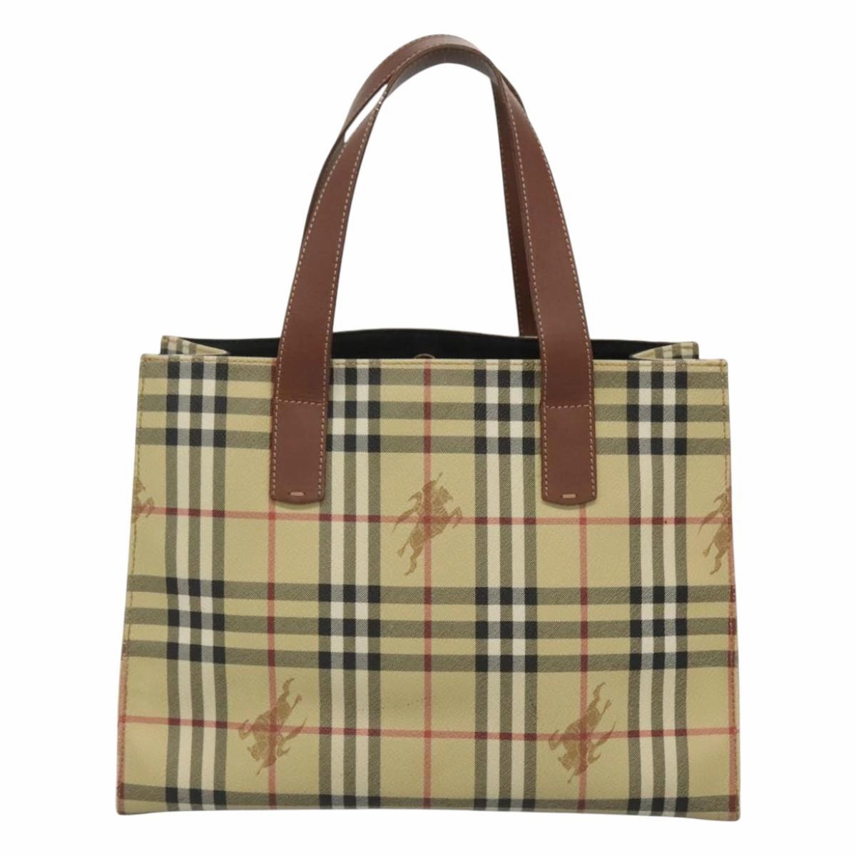 Burberry Nova Check Canvas Tote Bag (Pre-Owned)