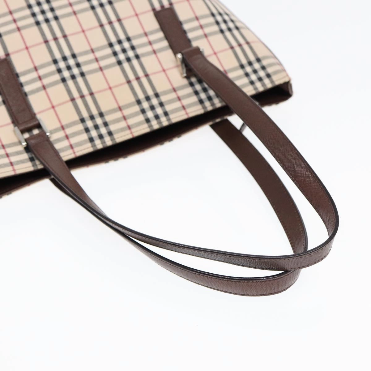 Burberry Nova Check  Canvas Tote Bag (Pre-Owned)