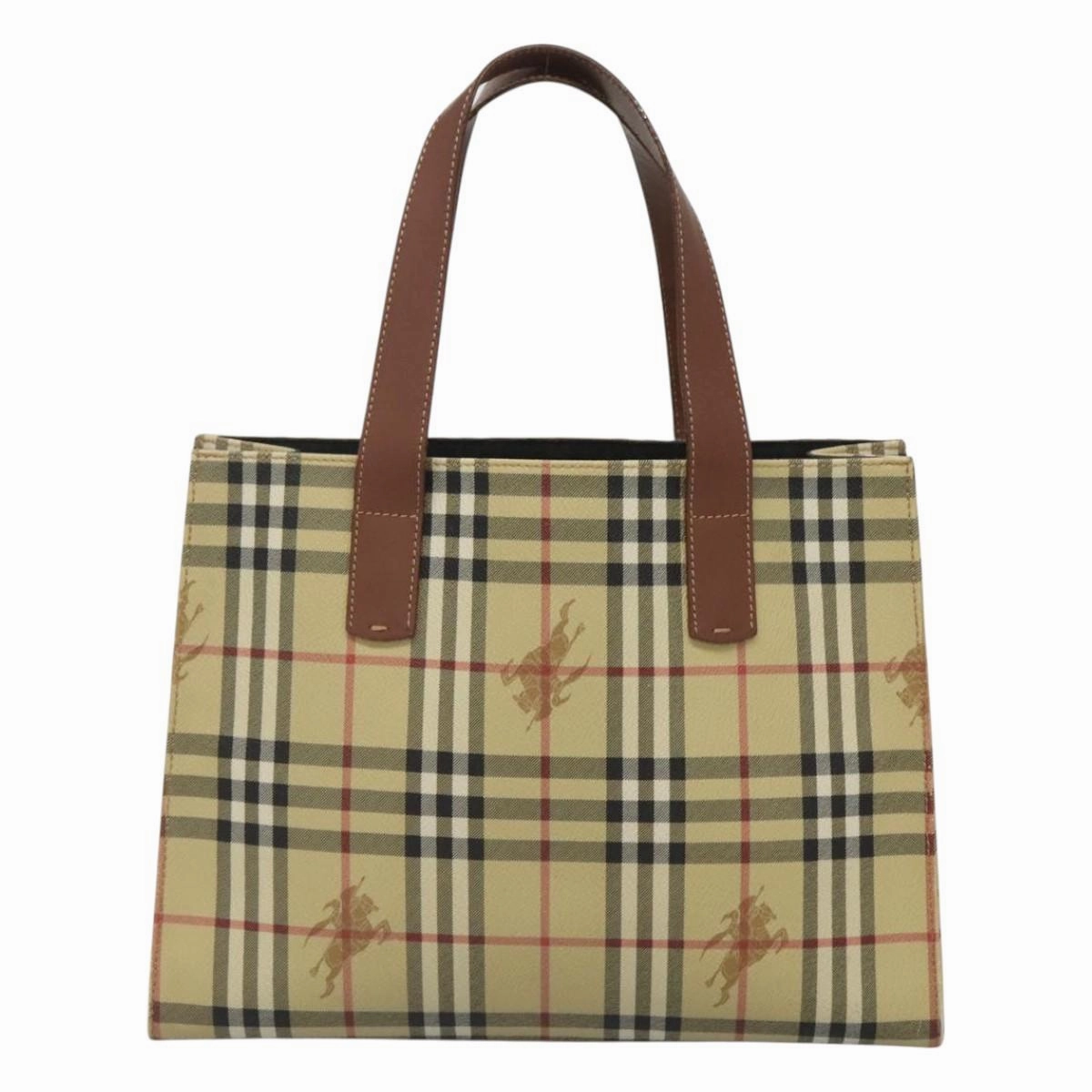 Burberry Nova Check Canvas Tote Bag (Pre-Owned)