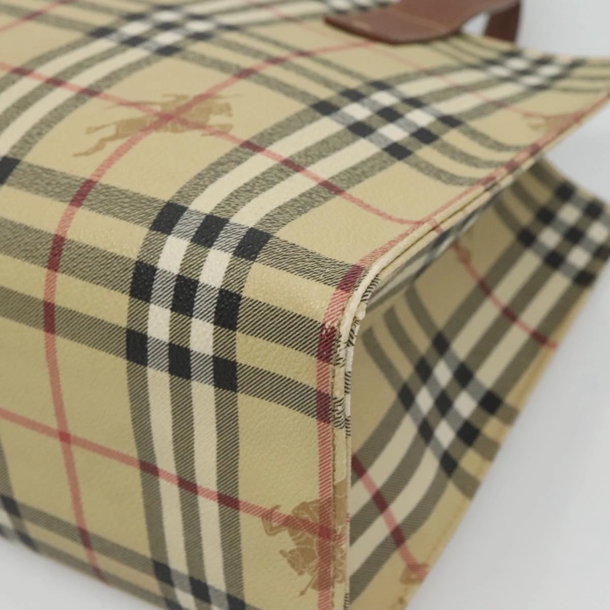 Burberry Nova Check Canvas Tote Bag (Pre-Owned)