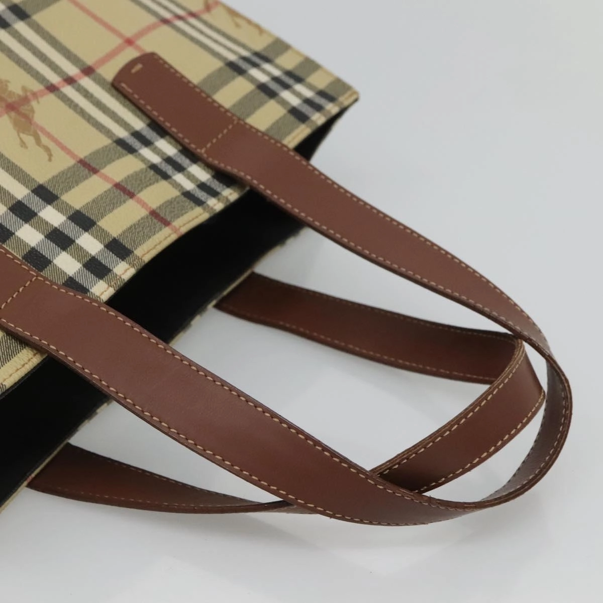 Burberry Nova Check Canvas Tote Bag (Pre-Owned)