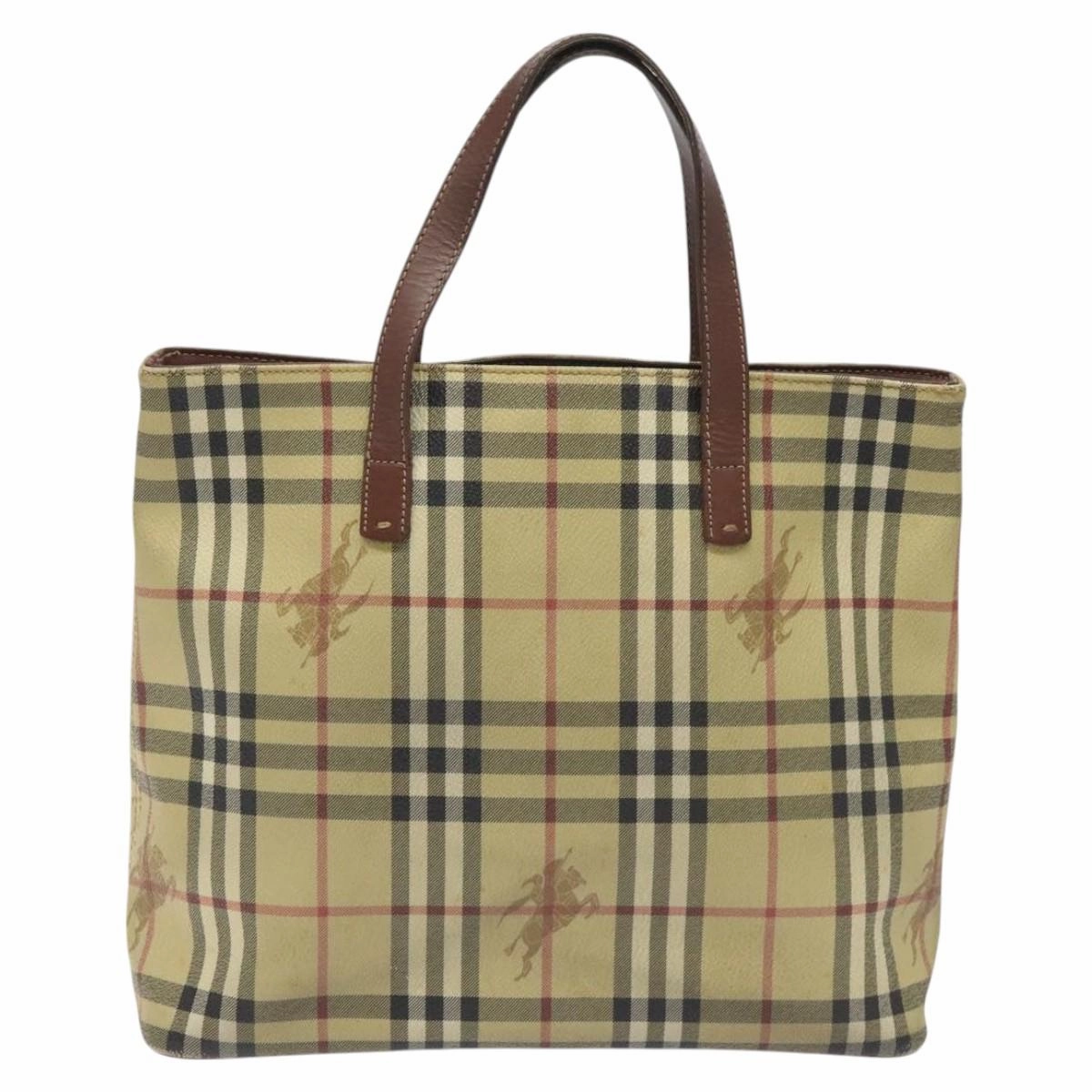 Burberry Nova Check Canvas Tote Bag (Pre-Owned)