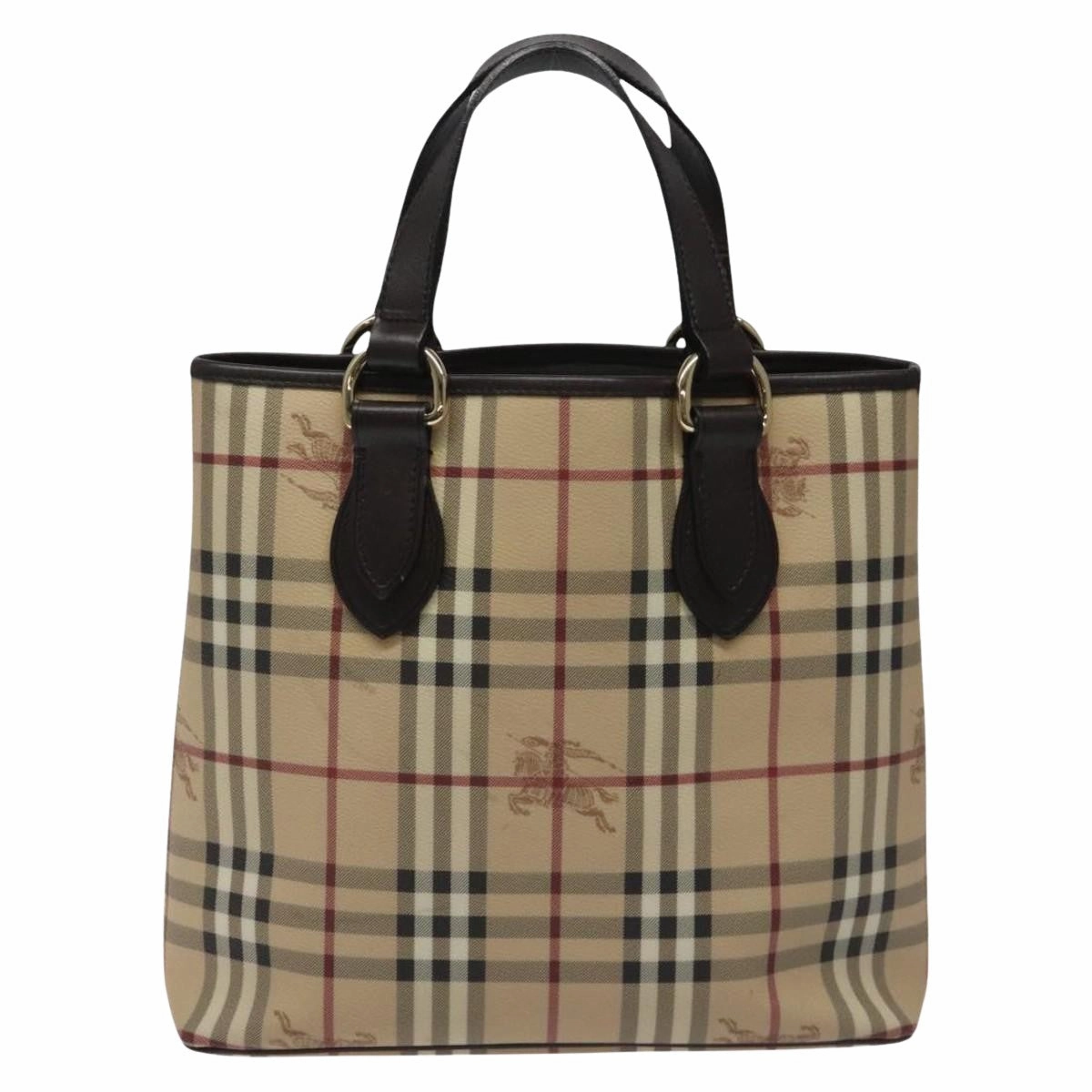 Burberry Nova Check Canvas Tote Bag (Pre-Owned)