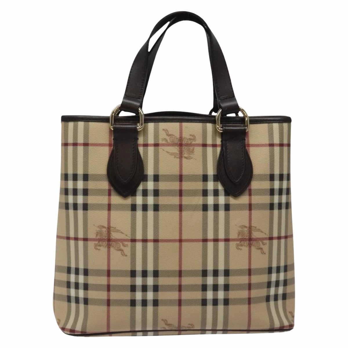 Burberry Nova Check Canvas Tote Bag (Pre-Owned)