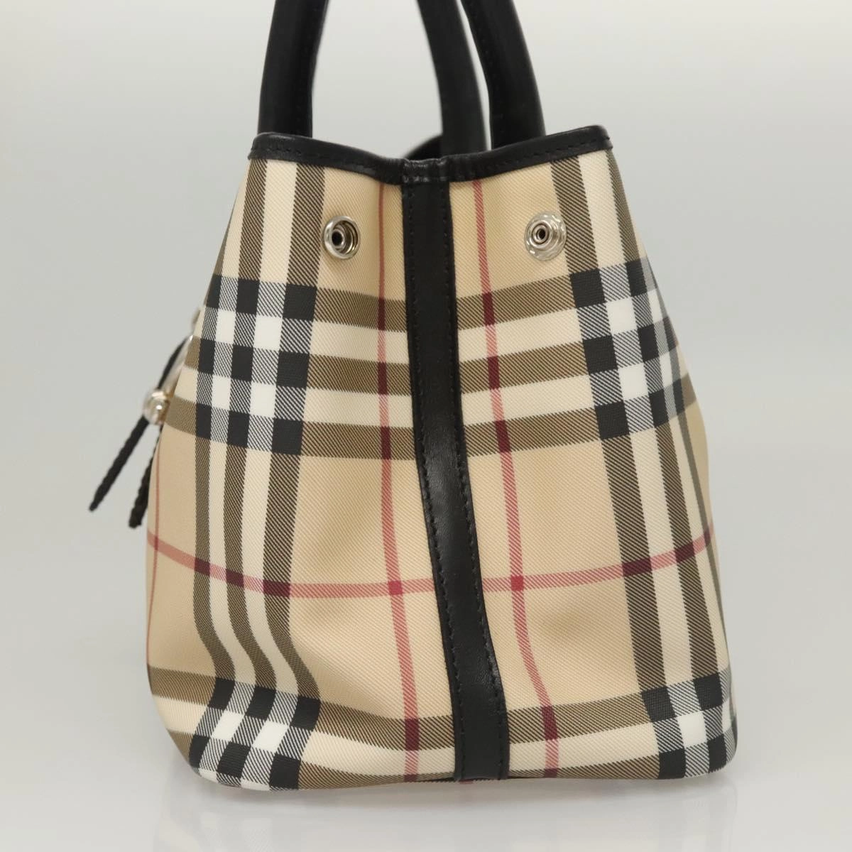 Burberry Nova Check Canvas Tote Bag (Pre-Owned)