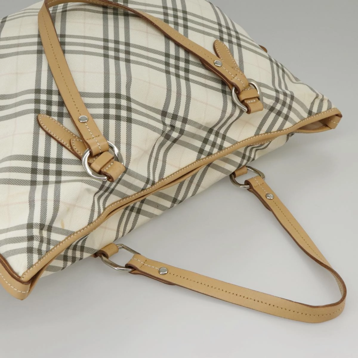 Burberry Nova Check  Canvas Tote Bag (Pre-Owned)