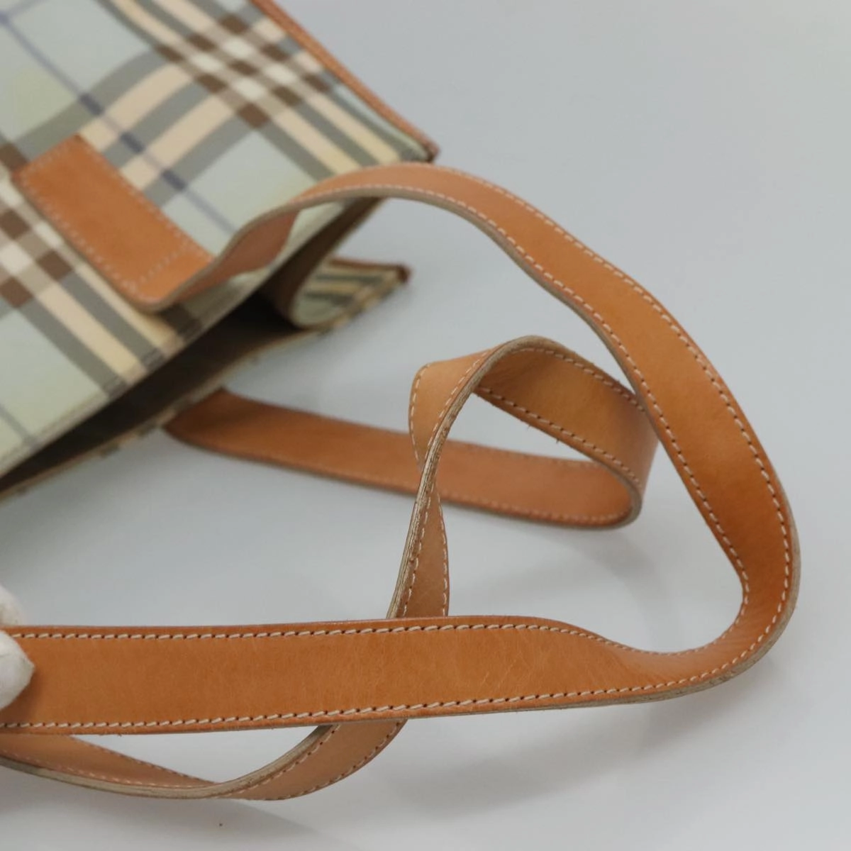 Burberry Nova Check Canvas Tote Bag (Pre-Owned)
