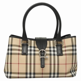 Burberry Nova Check Canvas Tote Bag (Pre-Owned)