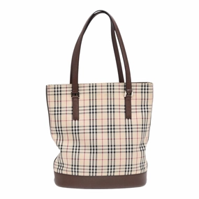 Burberry Nova Check  Canvas Tote Bag (Pre-Owned)
