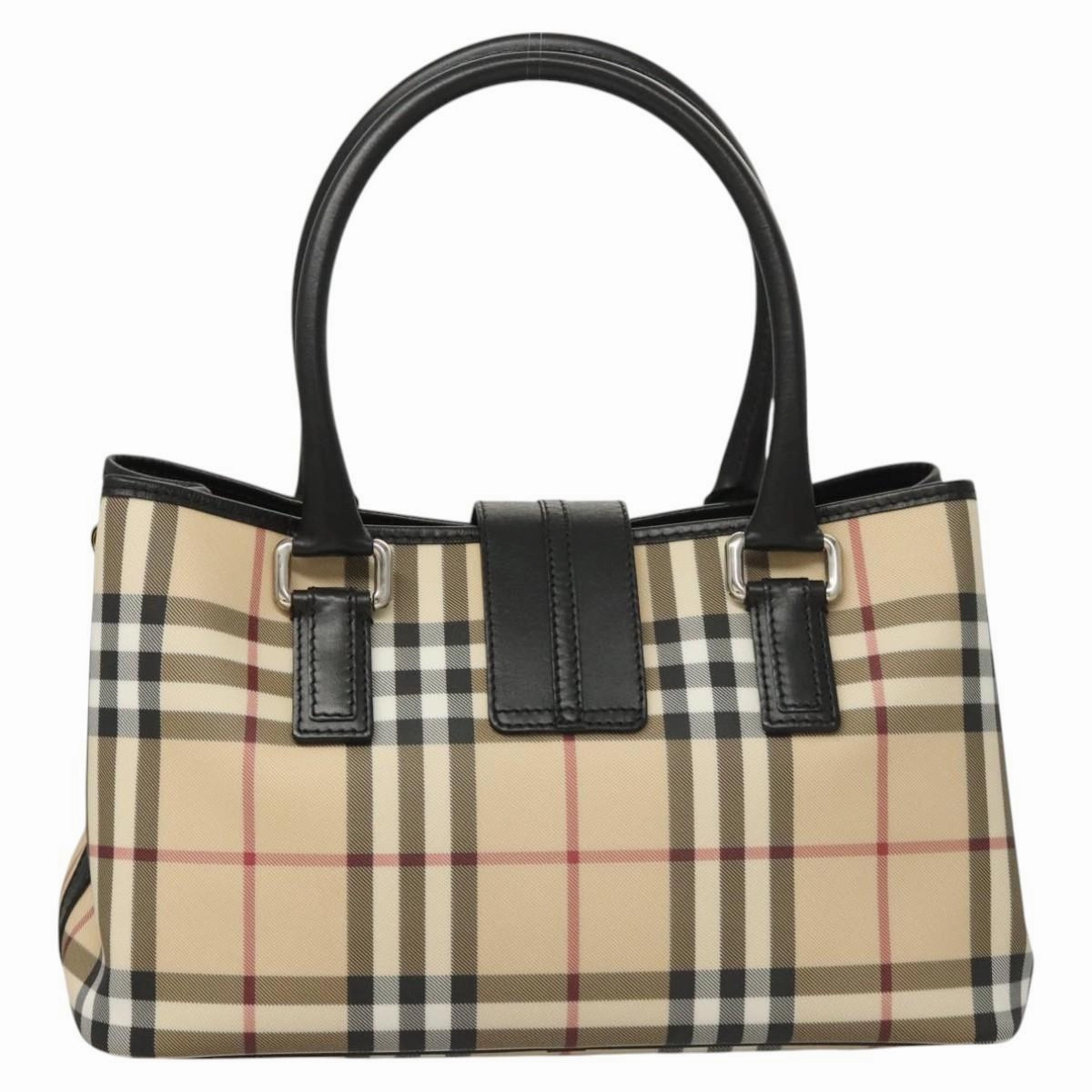 Burberry Nova Check Canvas Tote Bag (Pre-Owned)