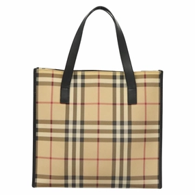 Burberry Nova Check Canvas Tote Bag (Pre-Owned)