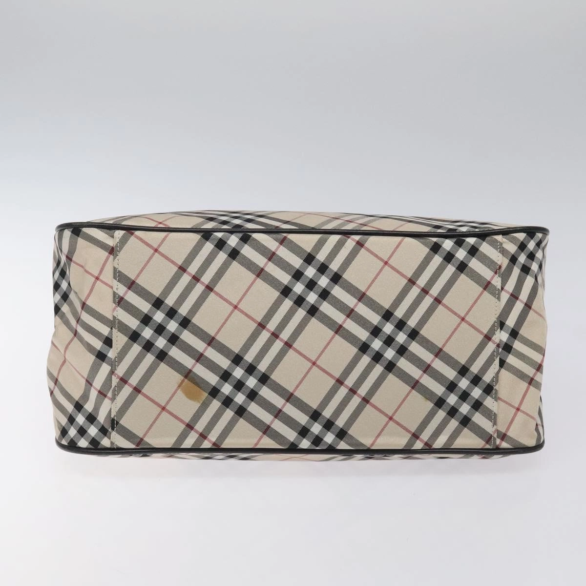 Burberry Nova Check Synthetic Tote Bag (Pre-Owned)