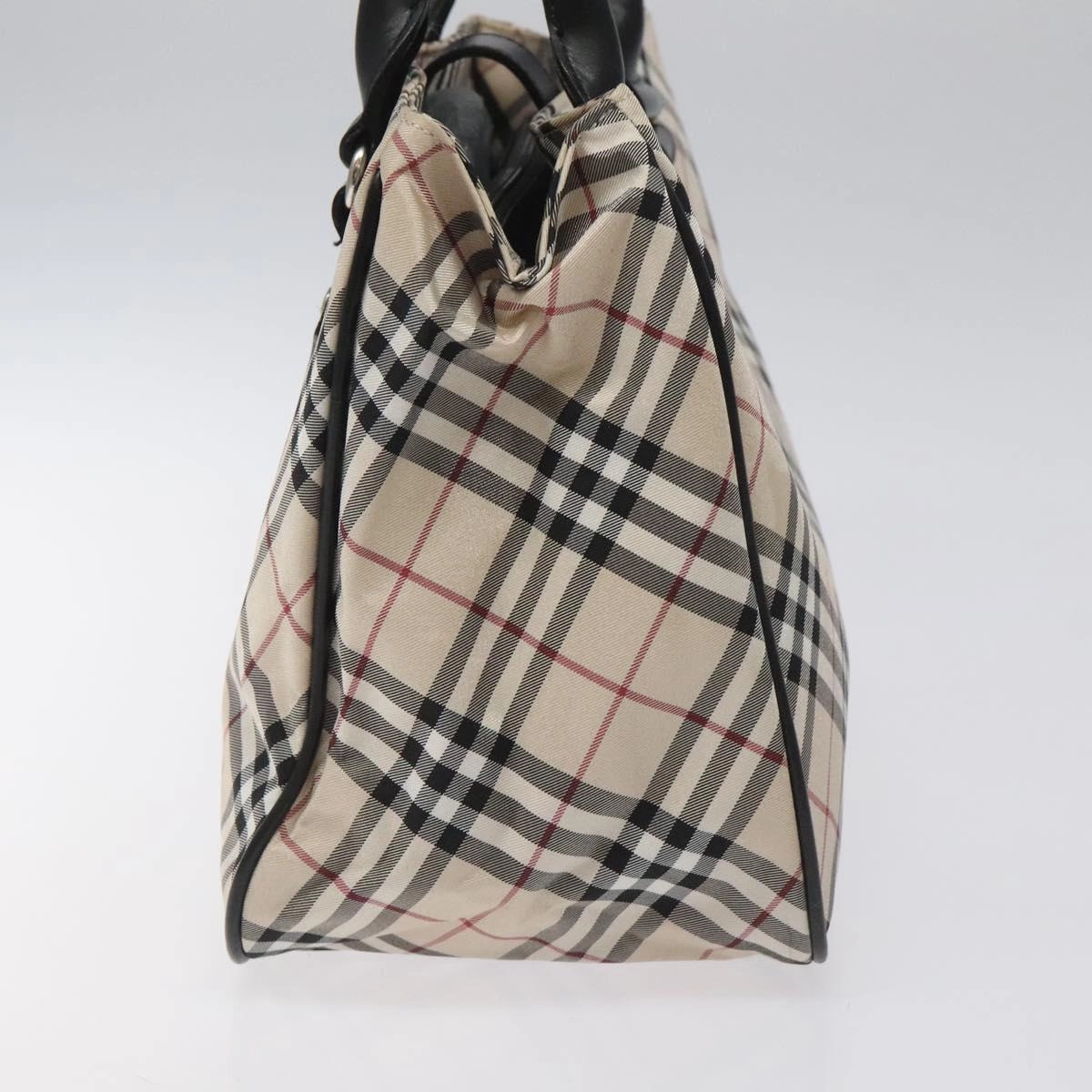 Burberry Nova Check Synthetic Tote Bag (Pre-Owned)
