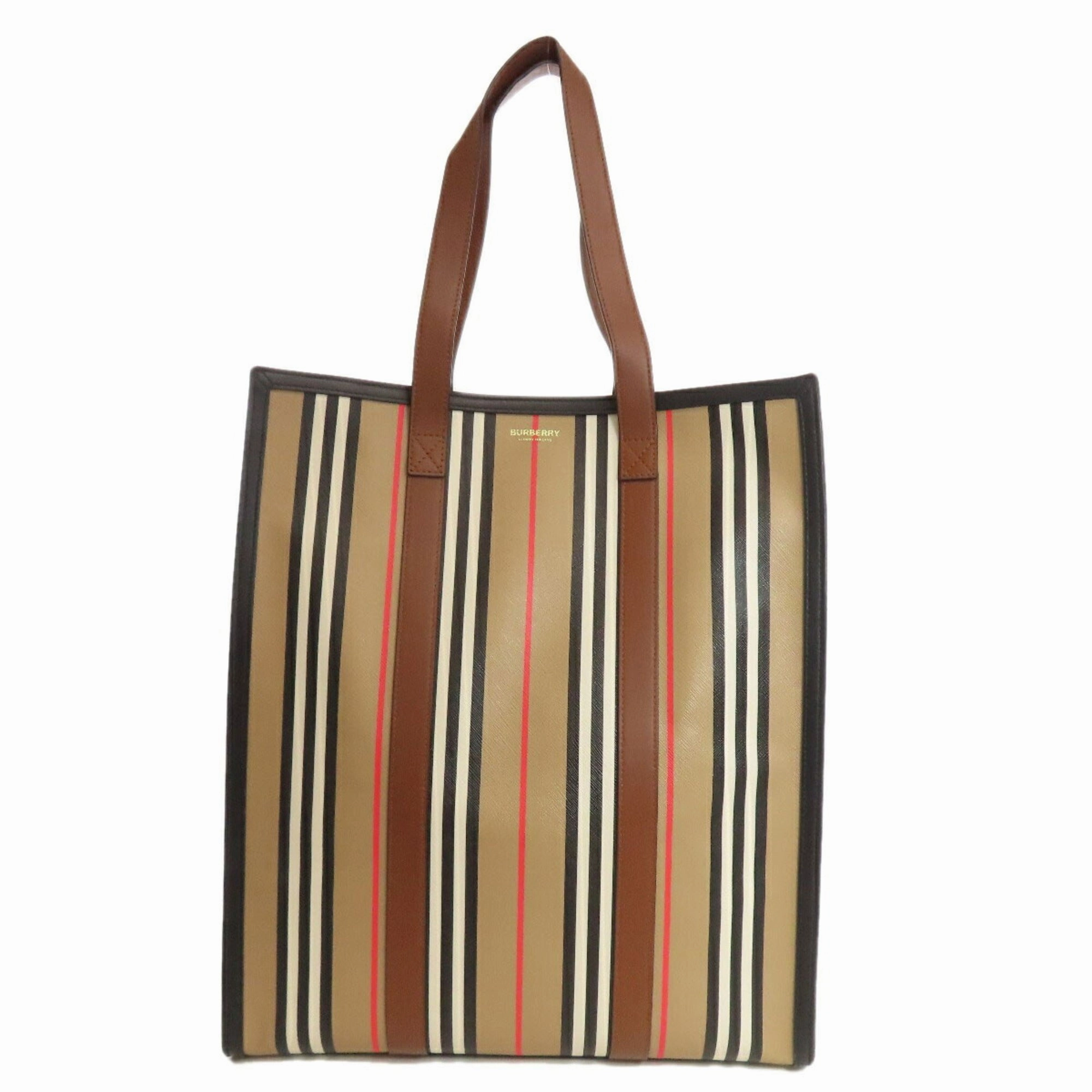 Burberry  Pvc Tote Bag (Pre-Owned)