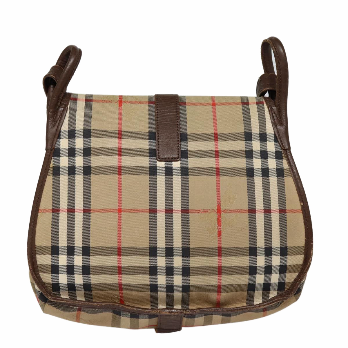 Burberry Vintage Check  Canvas Shoulder Bag (Pre-Owned)