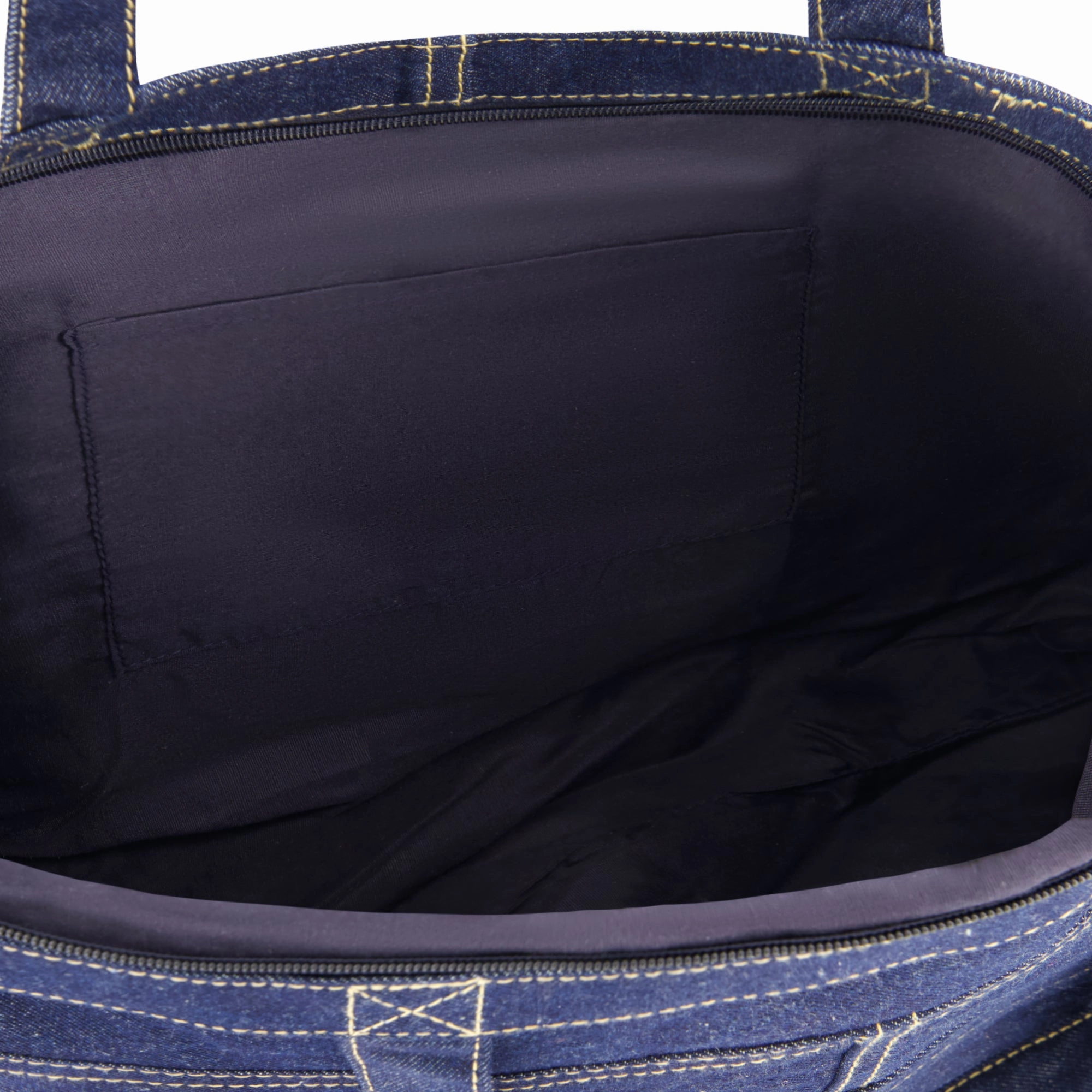 C & C California Multi Pocket Denim Tote